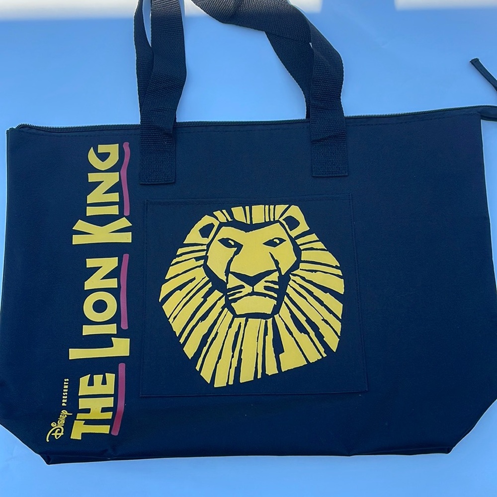 Disneys the Lion King graphic tote broadway‎ musical